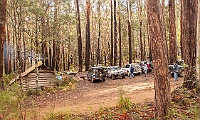Morning Tea at Tomohawk Hut